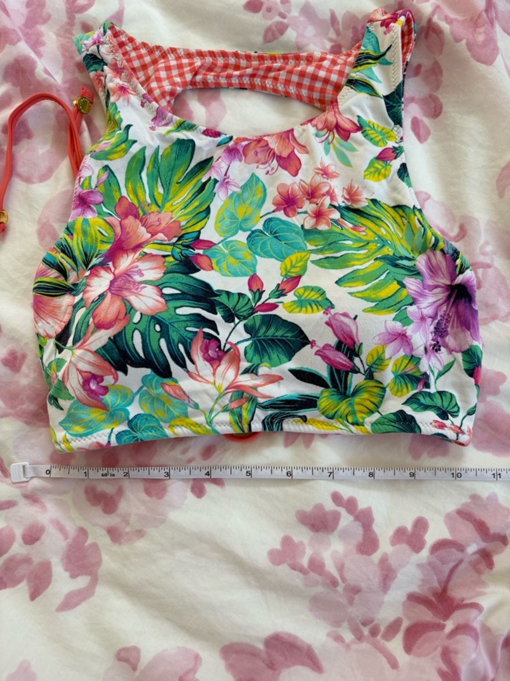 Tommy Bahama reversible patterned high neck bikini - Picture 5 of 9